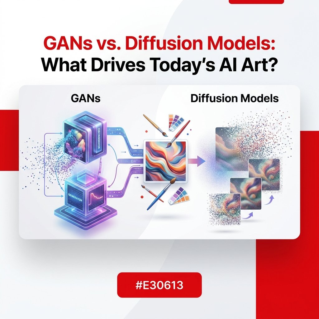 GANs vs. Diffusion Models: What Drives Today's AI Art?