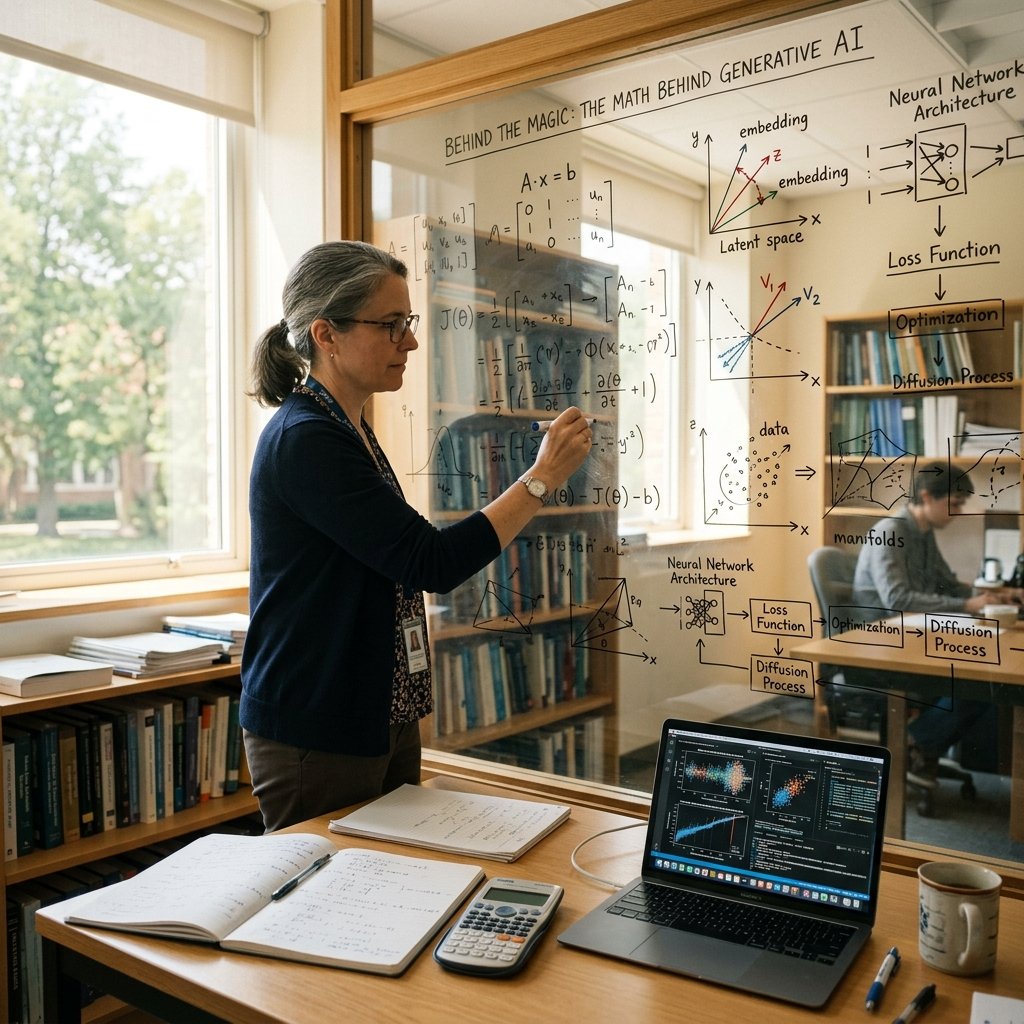 Behind the Magic: The Math Behind Generative AI