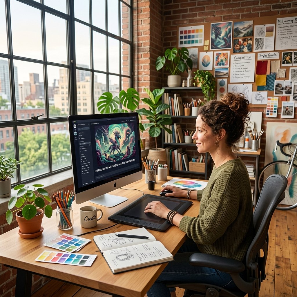 Getting Started with Midjourney: How to Make AI Art