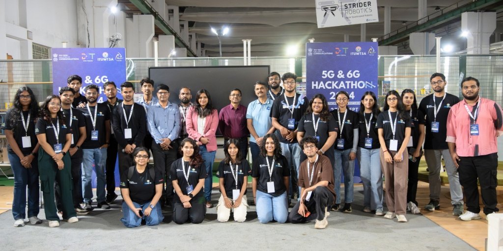 5G & 6G Hackathon Participants Group Photo